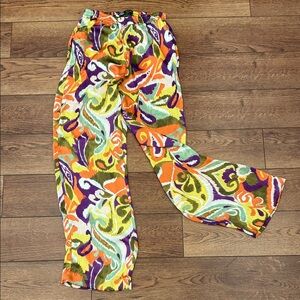 Zara Multicolor Patterned Pants